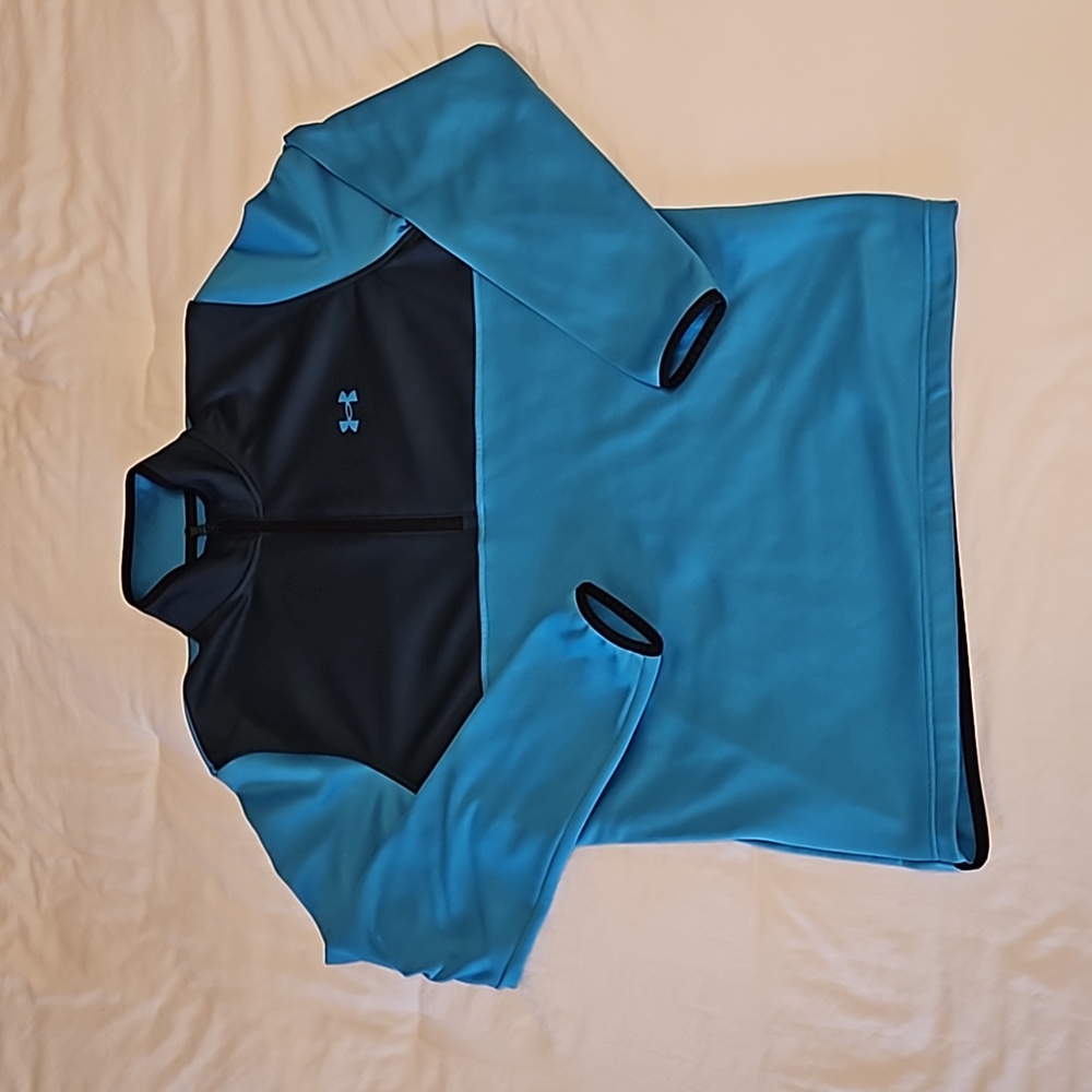 UA Colorblock Half Zip Sweater